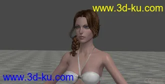 3D打印模型美女角色性感的图片