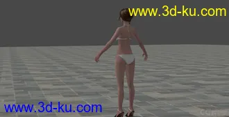 3D打印模型美女角色性感的图片