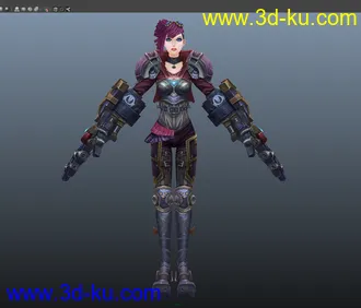 游戏模型英雄联盟 蔚的图片