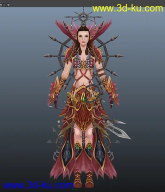 游戏模型-鱼人法师的图片