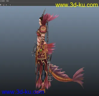 游戏模型-鱼人法师的图片