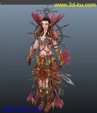 游戏模型-鱼人法师的图片