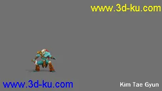 3D打印模型DOTA2哈斯卡的图片