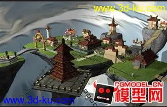 3D打印模型大场景的图片