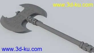 3D打印模型斧子的图片