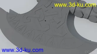 3D打印模型斧子的图片