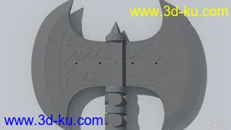 3D打印模型斧子的图片