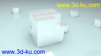 3D打印模型魔方的图片