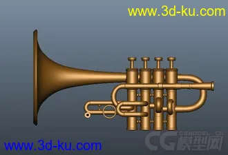 3D打印模型练习 喇叭的图片