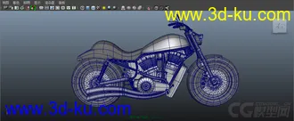 3D打印模型摩托的图片