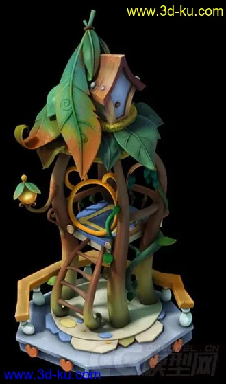 3D打印模型塔楼塔楼塔楼塔楼的图片