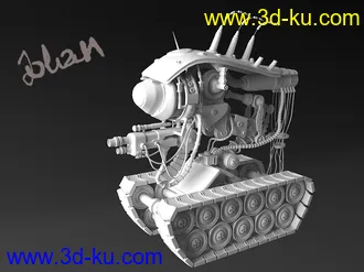 3D打印模型战斗机器人的图片