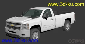 3D打印模型雪佛兰 chevrolet silverado 重型皮卡的图片