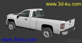 3D打印模型雪佛兰 chevrolet silverado 重型皮卡的图片