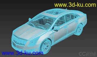 3D打印模型凯迪拉克 xts 2013 Cadillac XTS 2013的图片