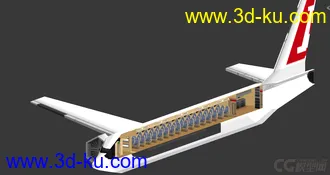 3D打印模型随便做个客运灰机的图片