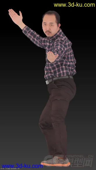 无不维第四弹：AR模型，VR模型，超逼真的人体模型~单反贴图的图片