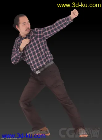 无不维第八弹：AR模型，VR模型，超逼真的人体模型~单反贴图的图片