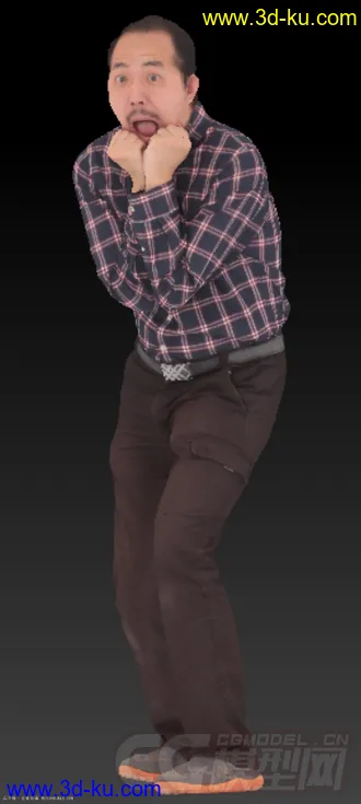 无不维第十一弹：AR模型，VR模型，超逼真的人体模型~单反贴图的图片