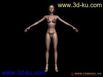 3D打印模型Alicia 透视装的图片