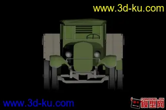 3D打印模型苏联卡车的图片