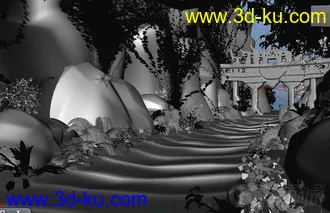 3D打印模型自然场景的图片