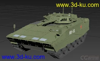 3D打印模型解放军zbd-04a zbd04a  解放军步兵战车的图片