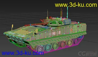 3D打印模型解放军zbd-04a zbd04a  解放军步兵战车的图片