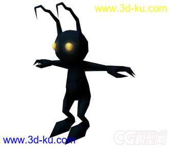 3D打印模型王國之心怪物 heartless的图片