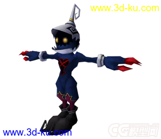 3D打印模型王國之心怪物 heartless的图片