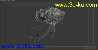 3D打印模型科幻-外来入侵的图片