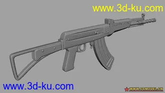 3D打印模型AK47的图片