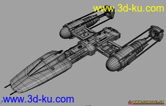 3D打印模型Y翼战机的图片
