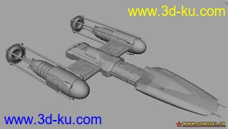 3D打印模型Y翼战机的图片