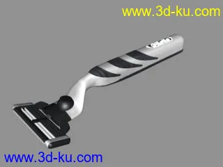 3D打印模型[MAX]吉列锋速3剃须刀的图片
