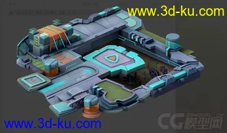 CG模型网首发《长江七号》3.4G全套场景模型合集下载的图片