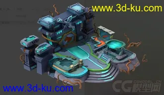 CG模型网首发《长江七号》3.4G全套场景模型合集下载的图片