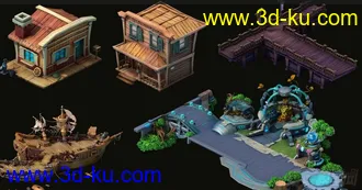 CG模型网首发《长江七号》3.4G全套场景模型合集下载的图片