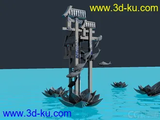 3D打印模型动物雕塑的图片