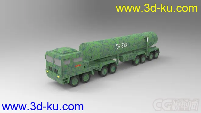 东风 31A导弹模型的图片1
