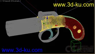 3D打印模型复古经典枪械免费下载的图片