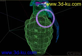 3D打印模型手榴弹的图片