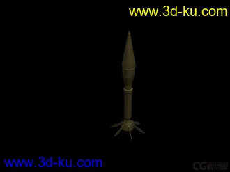 3D打印模型弹头的图片