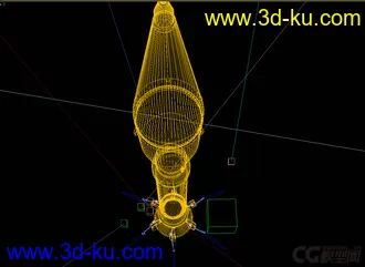 3D打印模型弹头的图片