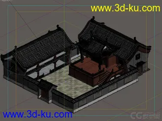 3D打印模型戏台 戏院 舞台的图片