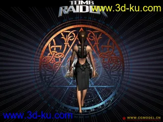 3D打印模型LARA CROFT 四合一的图片