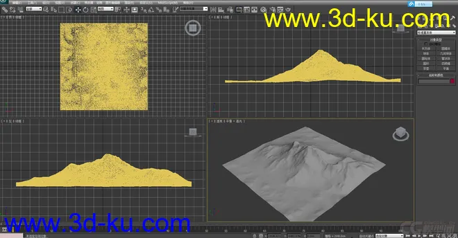 影视级高精度写实山体模型场景 雪山场景 地形的图片6