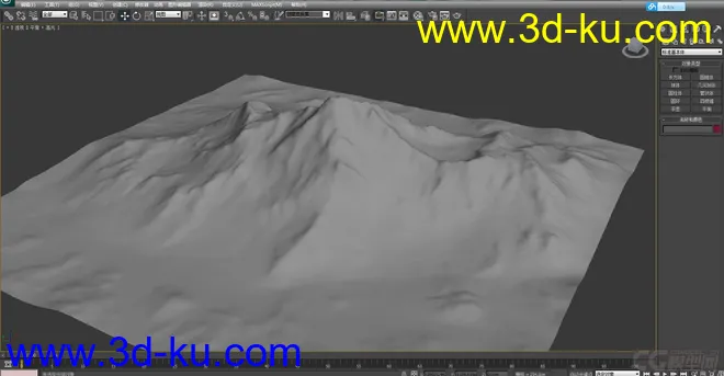 影视级高精度写实山体模型场景 雪山场景 地形的图片7