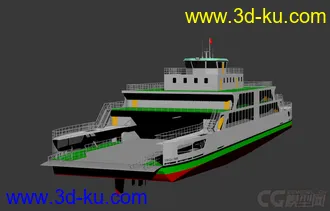 3D打印模型渡轮的图片