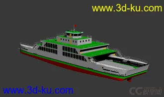 3D打印模型渡轮的图片